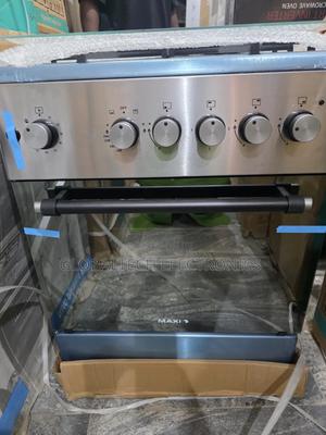 Maxi 6060 3+1 Inox Style Gas Cooker With Oven