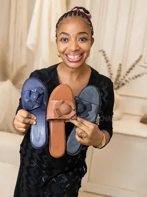 Luxury Flower Bow Low Heel Mule -3 Colors -Navy, Brown & Black - 37-44