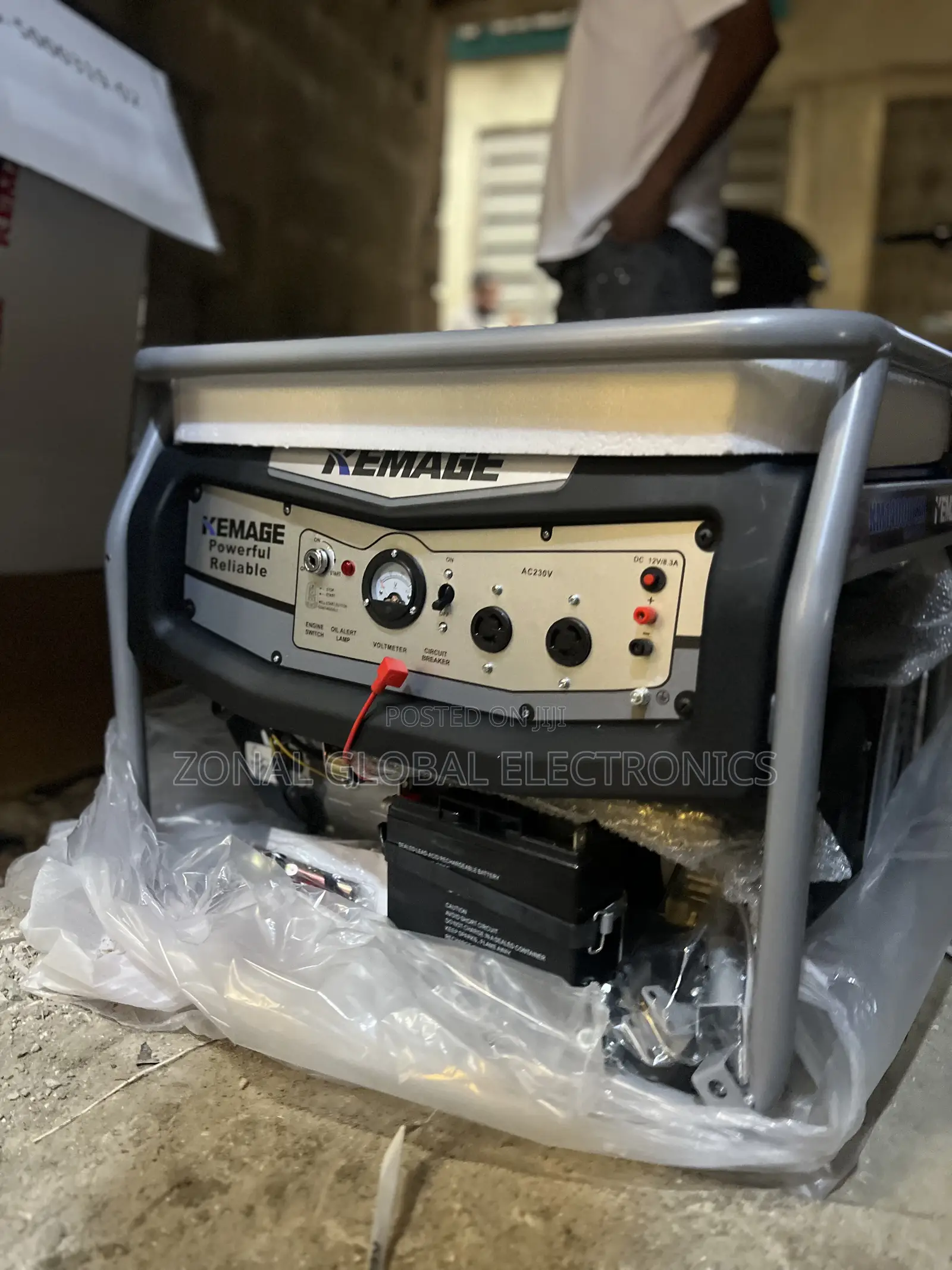 Kemage 14000E2R 12.5kva Remote Control & Key Starter Generator