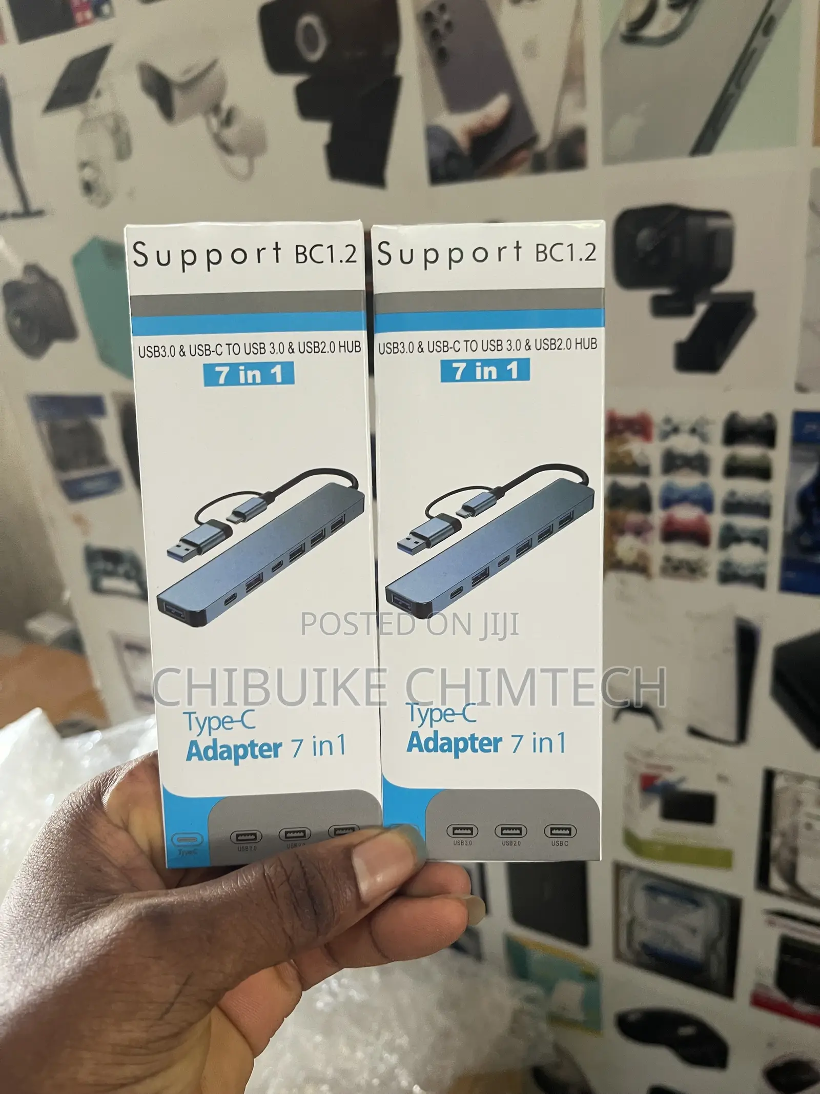 USB 3.0 HUB 7 Port With Type-C Port