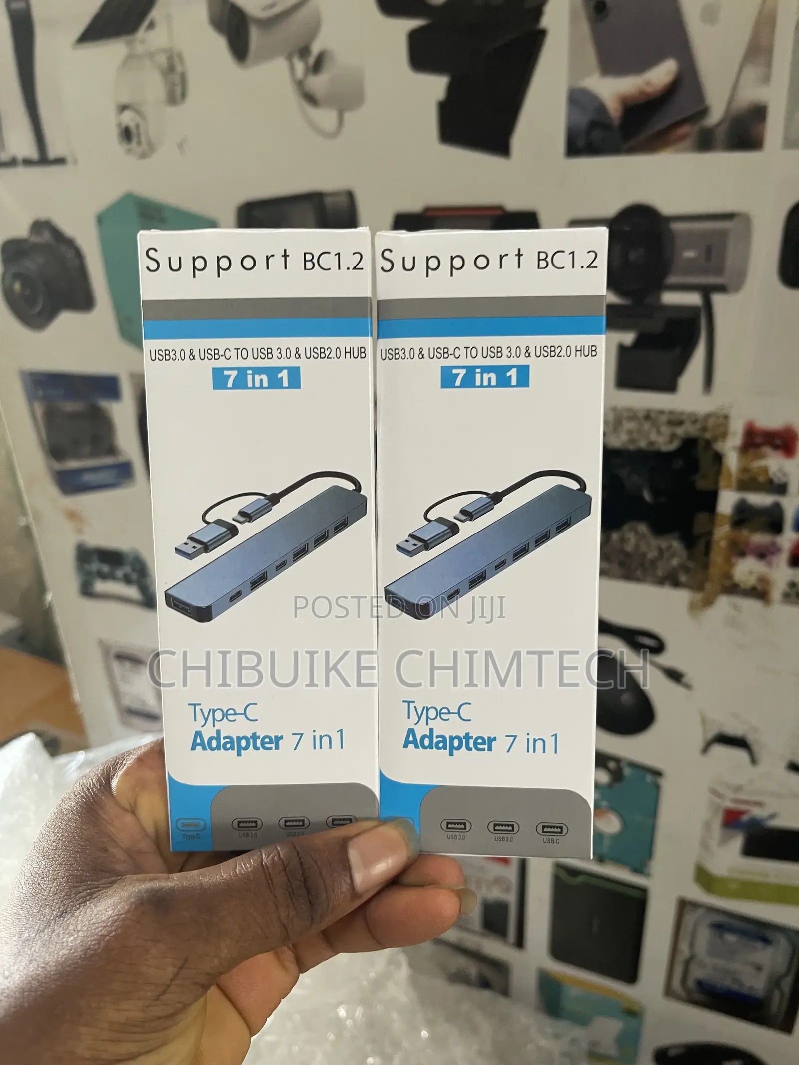 USB 3.0 HUB 7 Port With Type-C Port