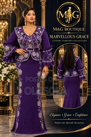 Turkish Luxury Party Dress