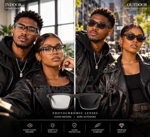 Smart Eyewear: Photochromic, Blue Light Blocking & UV Protection!