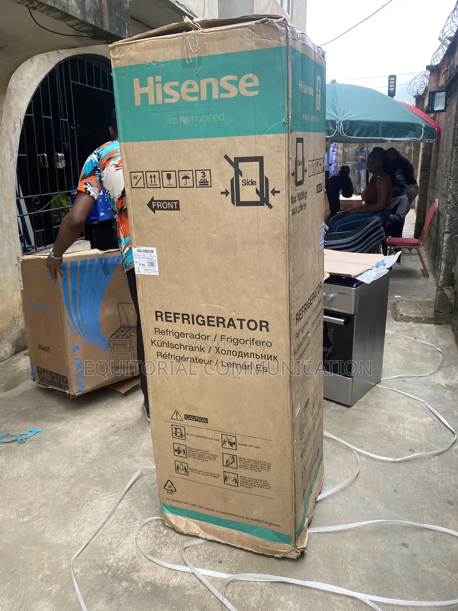 Hisense RD-35DCB 264L Bottom Freezer Refrigerating Appliance