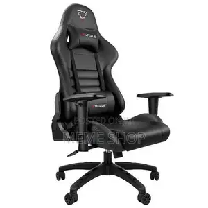 Adjustable Work Gaming Chair Black