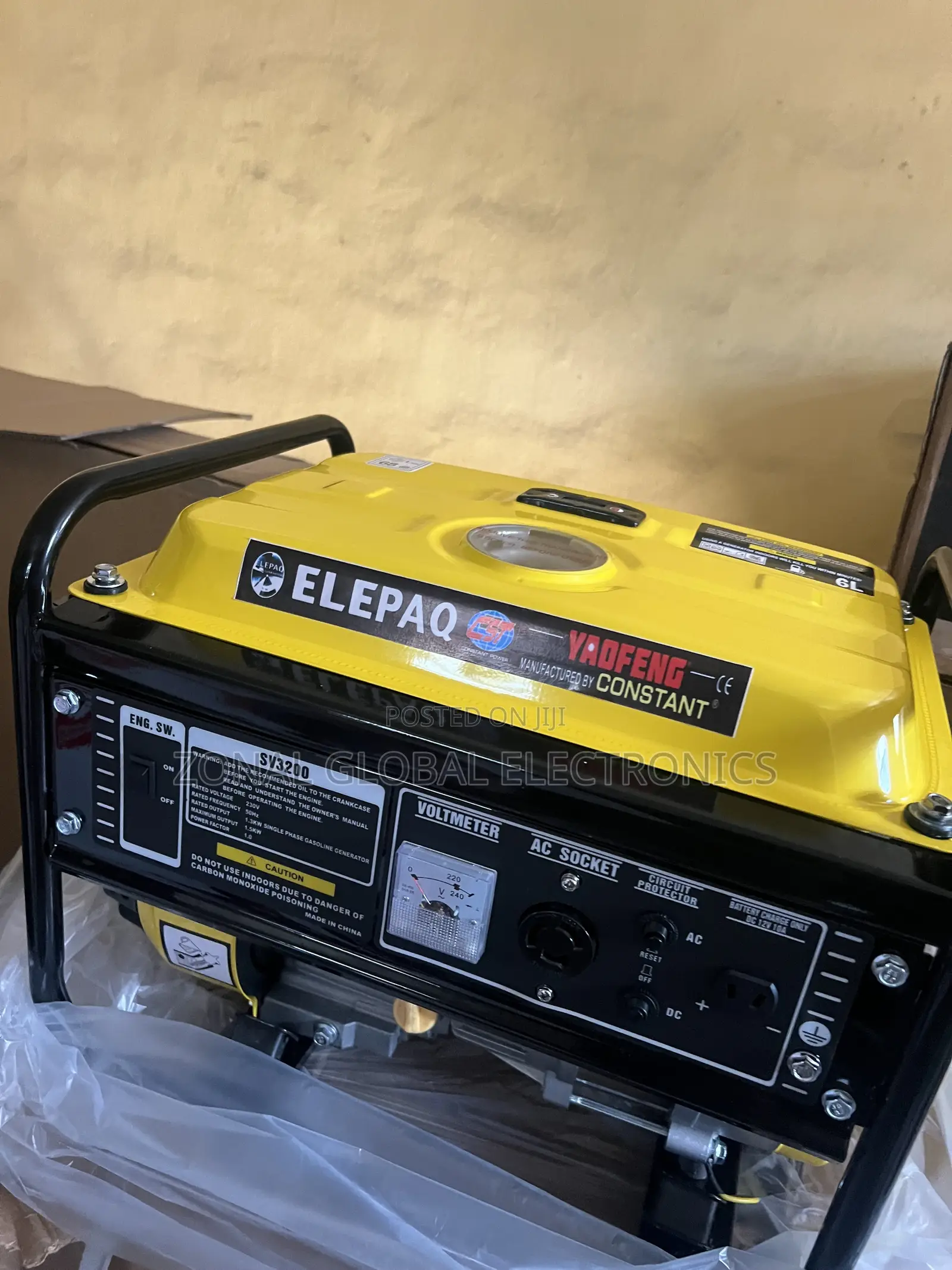 Elepaq Constant Generator 1.5kva