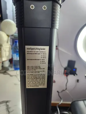 Pop-Up Socket With Bluetooth Speaker and Wireless Charger