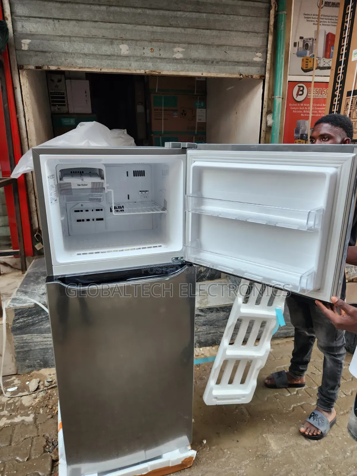 Original LG 260L Double Door Inverter Refrigerator – REF 252 SLBB
