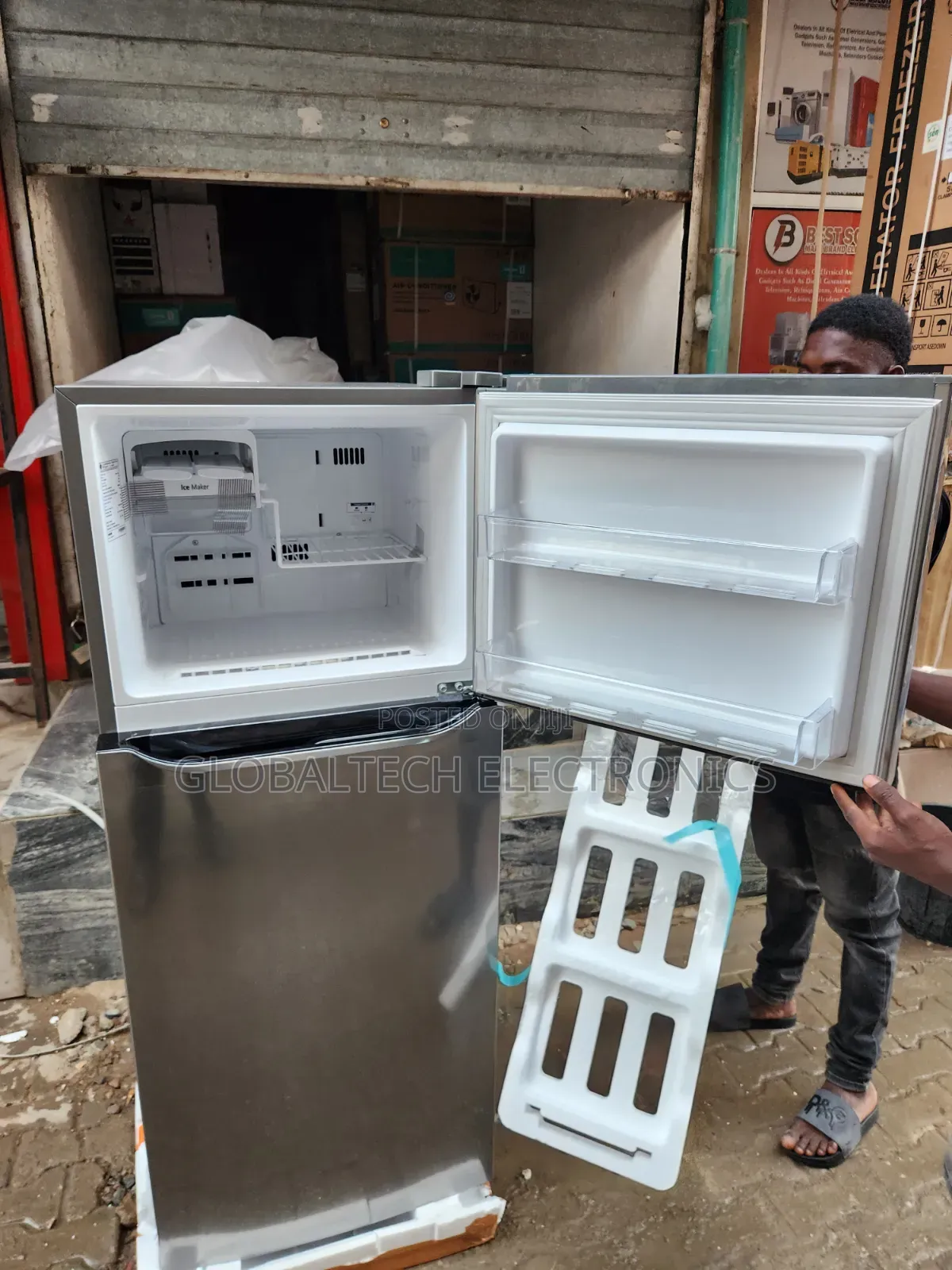 Original LG 260L Double Door Inverter Refrigerator – REF 252 SLBB