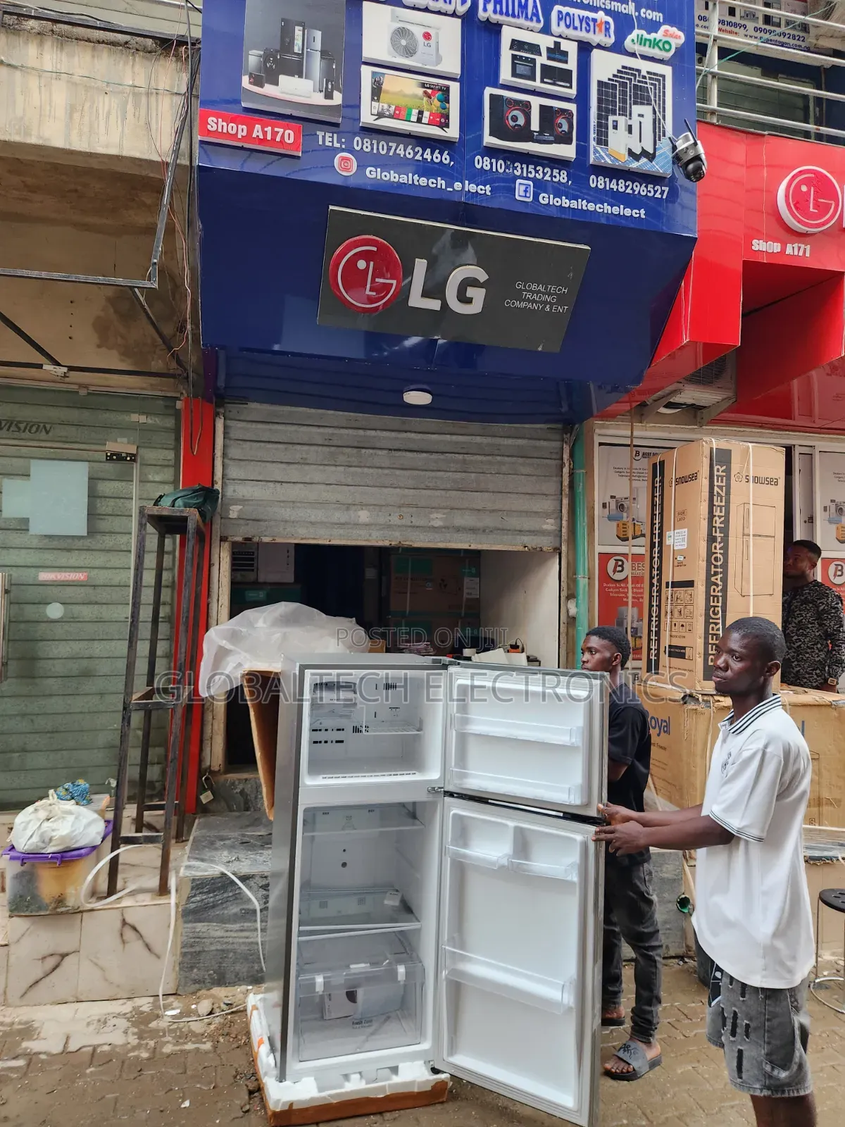 Original LG 260L Double Door Inverter Refrigerator – REF 252 SLBB