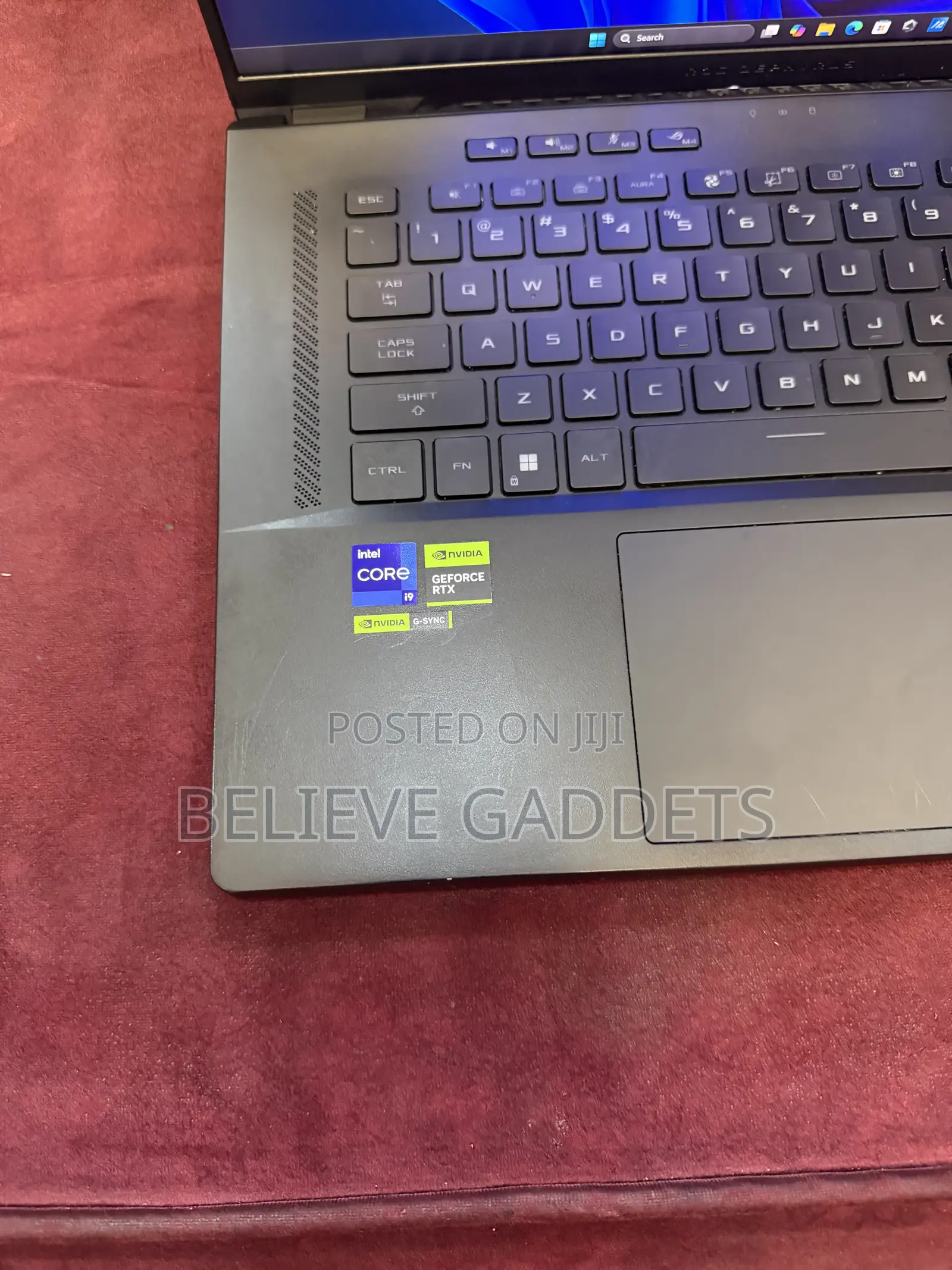 Laptop Asus ROG Zephyrus M16 16GB Intel Core i9 SSD 1T