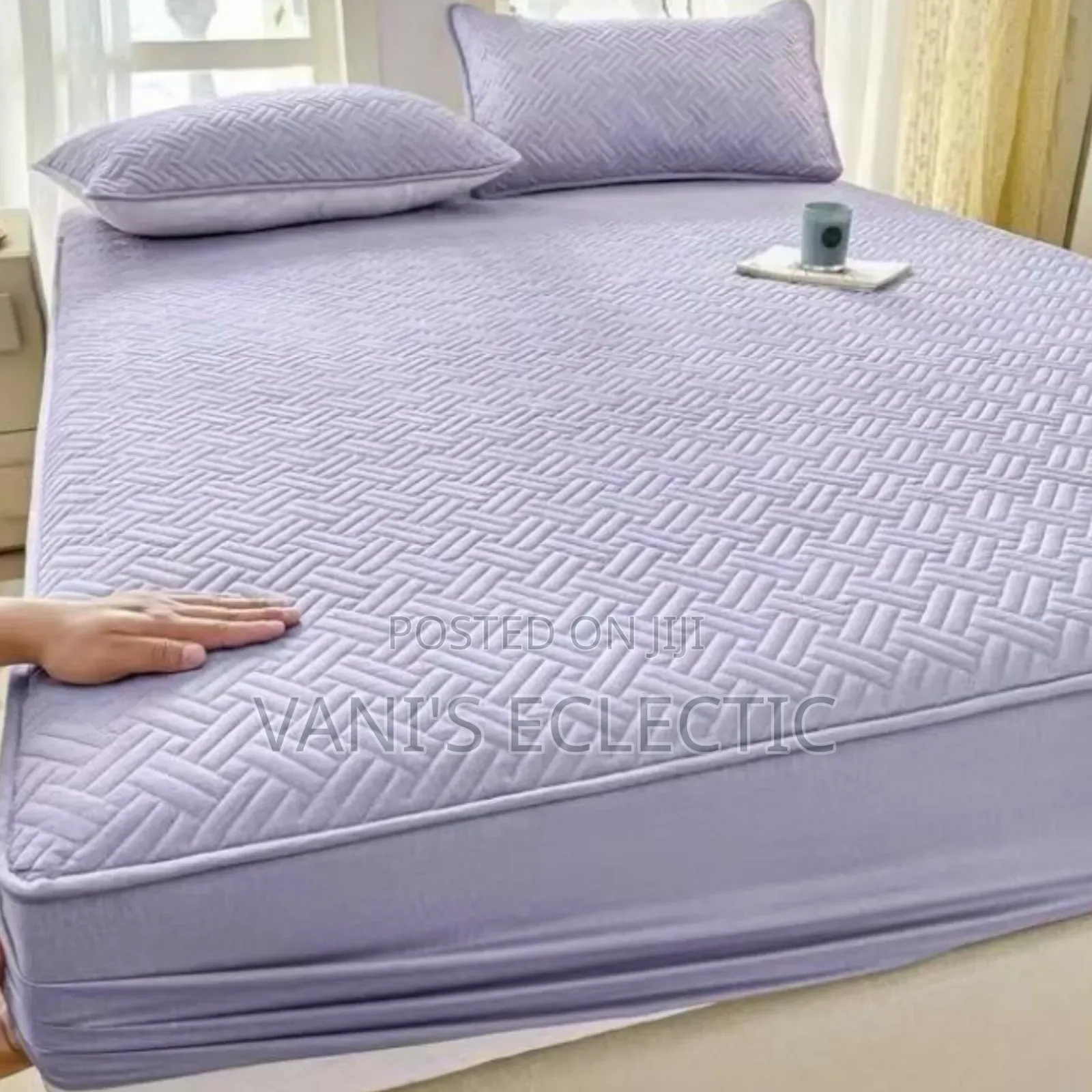 Premium Quilted Waterproof Bed Sheet Sets With 4 Pillowcases