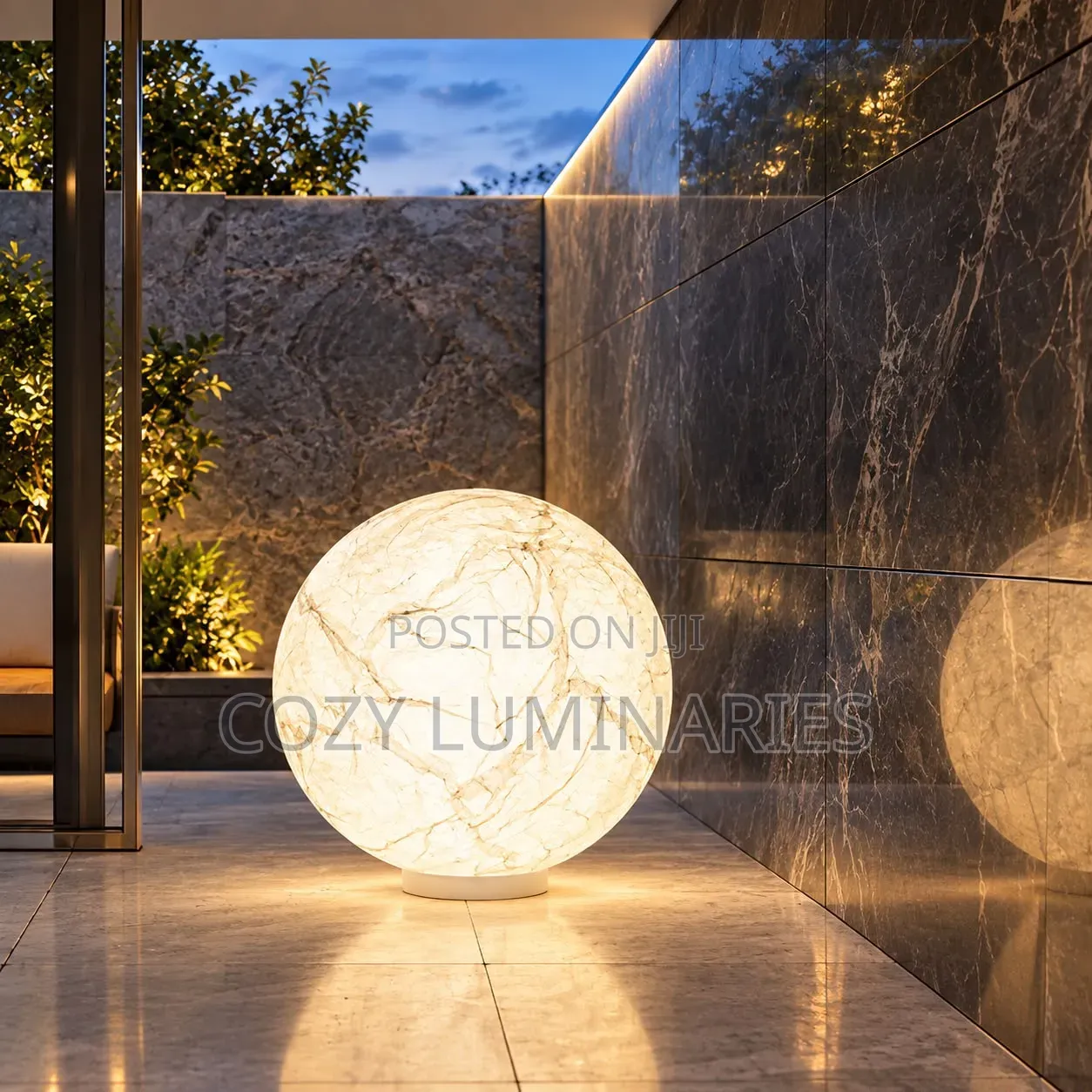 Round Outdoor Light