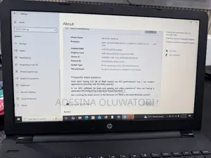 Laptop HP 15 4GB AMD HDD 500GB