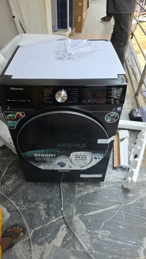 Hisense 12KG Front Load Automatic Washing Machine–WF5S1243BT| Inverter
