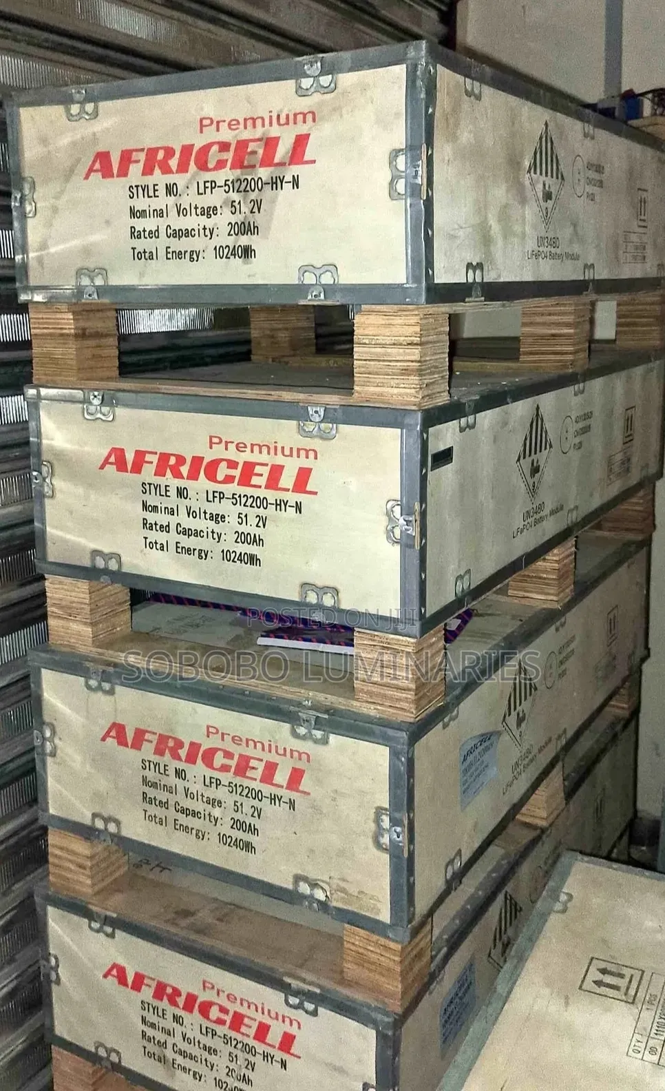 10kwh 48v Africell Lithium Ion Battery