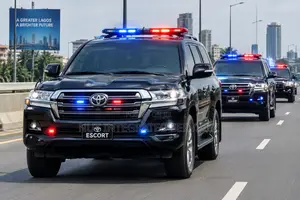 Hire Escort Toyota Hilux With Siren