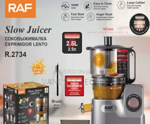 RAF Slow Juicer (300W) - Masticating Cold Press Juicer