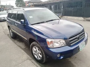 Toyota Highlander V6 2006 Blue