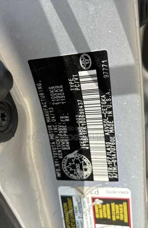 Toyota Camry 2014 Silver
