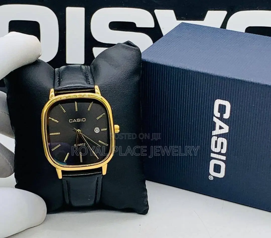 Original Unisex Leather Casio Wristwatch