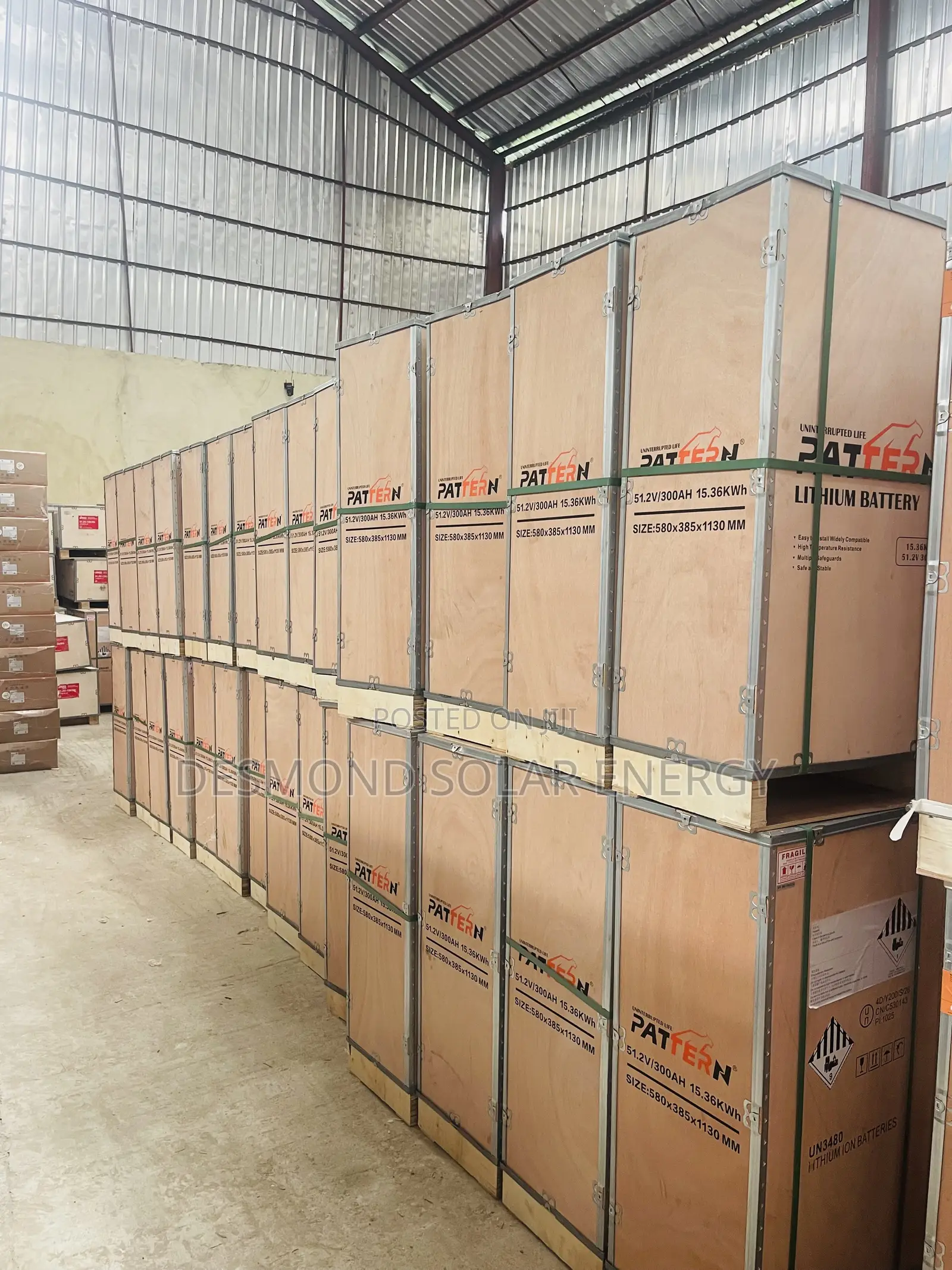 15kwh 51.2v Pattern Solar Lithium Ion Batteries Available Now
