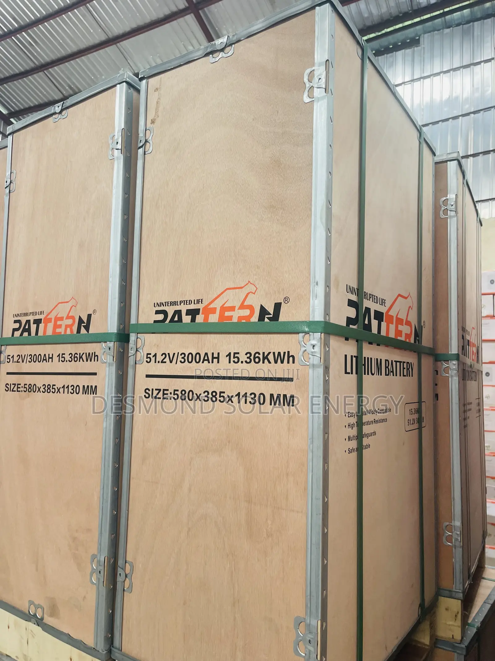 15kwh 51.2v Pattern Solar Lithium Ion Batteries Available Now