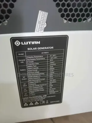 Brand New Lutian LE1000-E Solar Generator 1200W / 960Wh