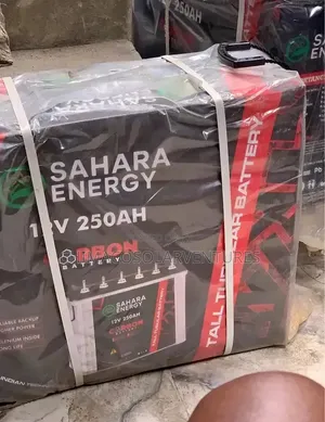 Brand New Sahara Energy 12V 250Ah Carbon Tall Tubular Battery