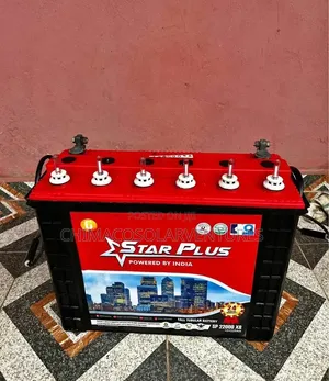 Star Plus 12V 220Ah Tall Tubular Inverter Battery (SP 22000 XB)