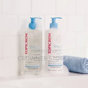 Topicrem Baby Cleansing Gel & Moisturizing Body Milk