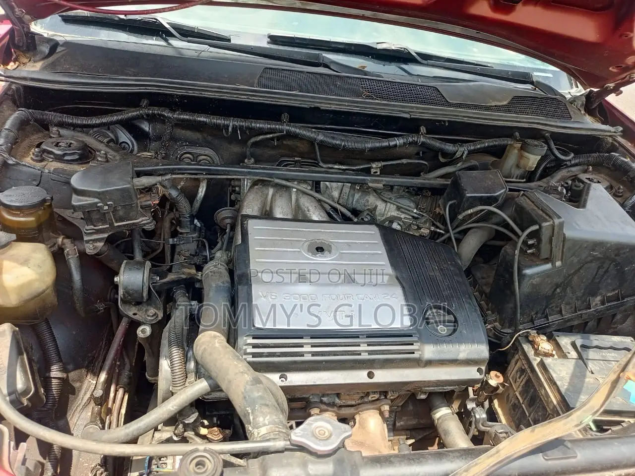 Toyota Highlander 2004 Red