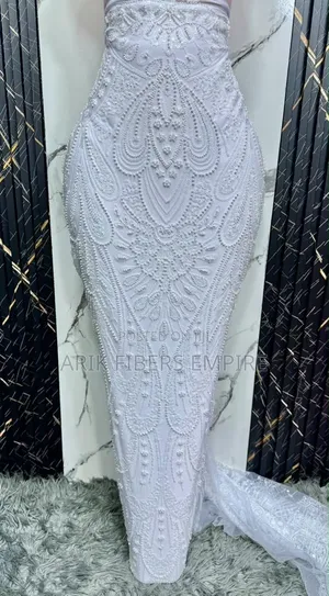Quality Pocket Friendly Beaded Lace Aso_Ebi