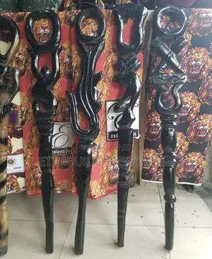 Authentic Cultural Chieftaincy Walking Stick / Ozo Staff