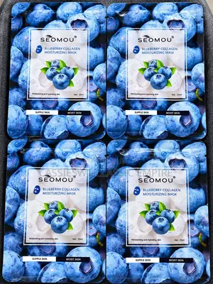 SEOMOU Blueberry Collagen Moisturizing Face Mask – 25ml
