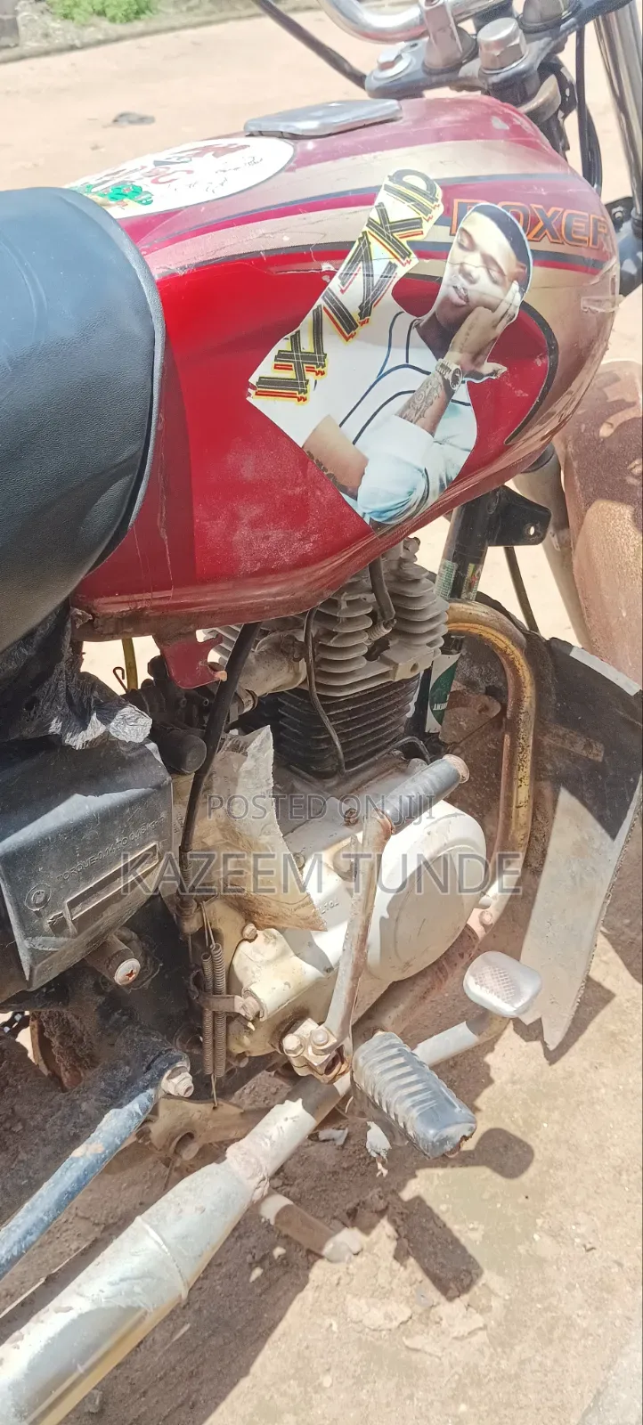 Bajaj Boxer 2024 Red