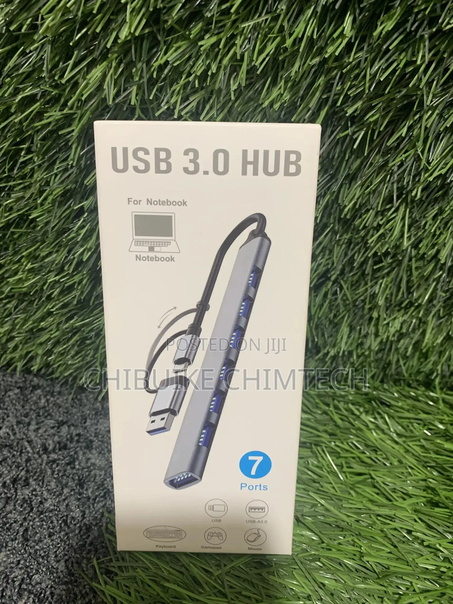 USB 3.0 HUB 7 Port With Type-C Port