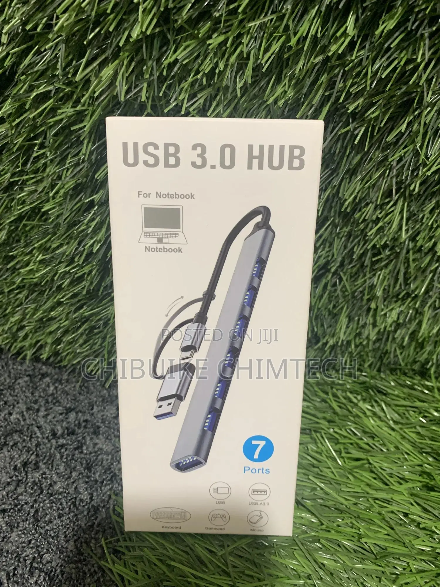 USB 3.0 HUB 7 Port With Type-C Port