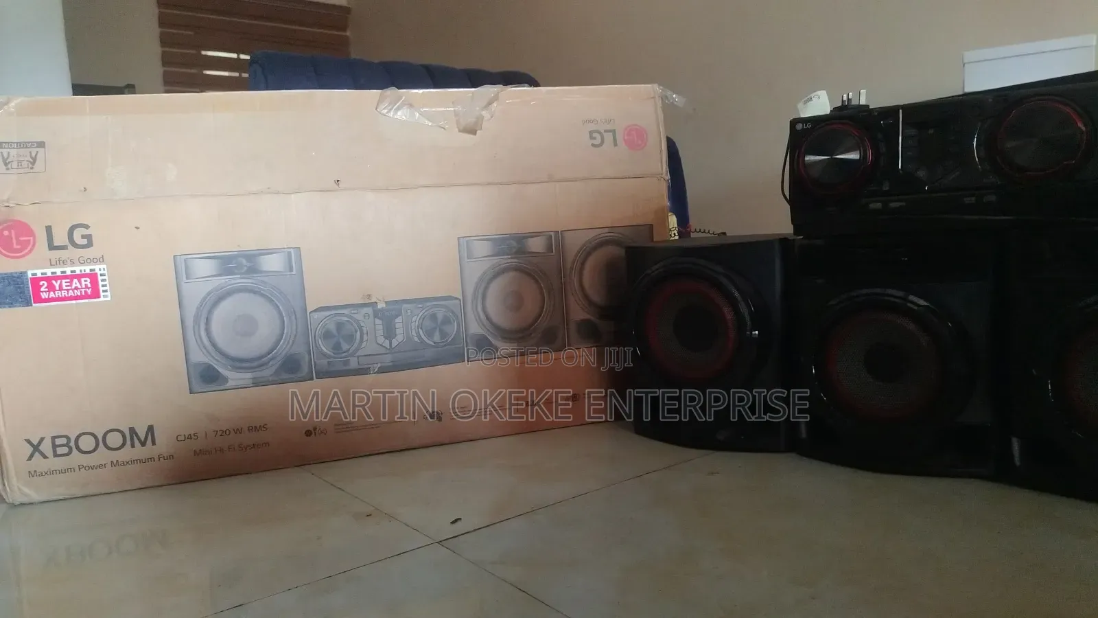 LG Xboom CJ45/720W Wireless Bluetooth