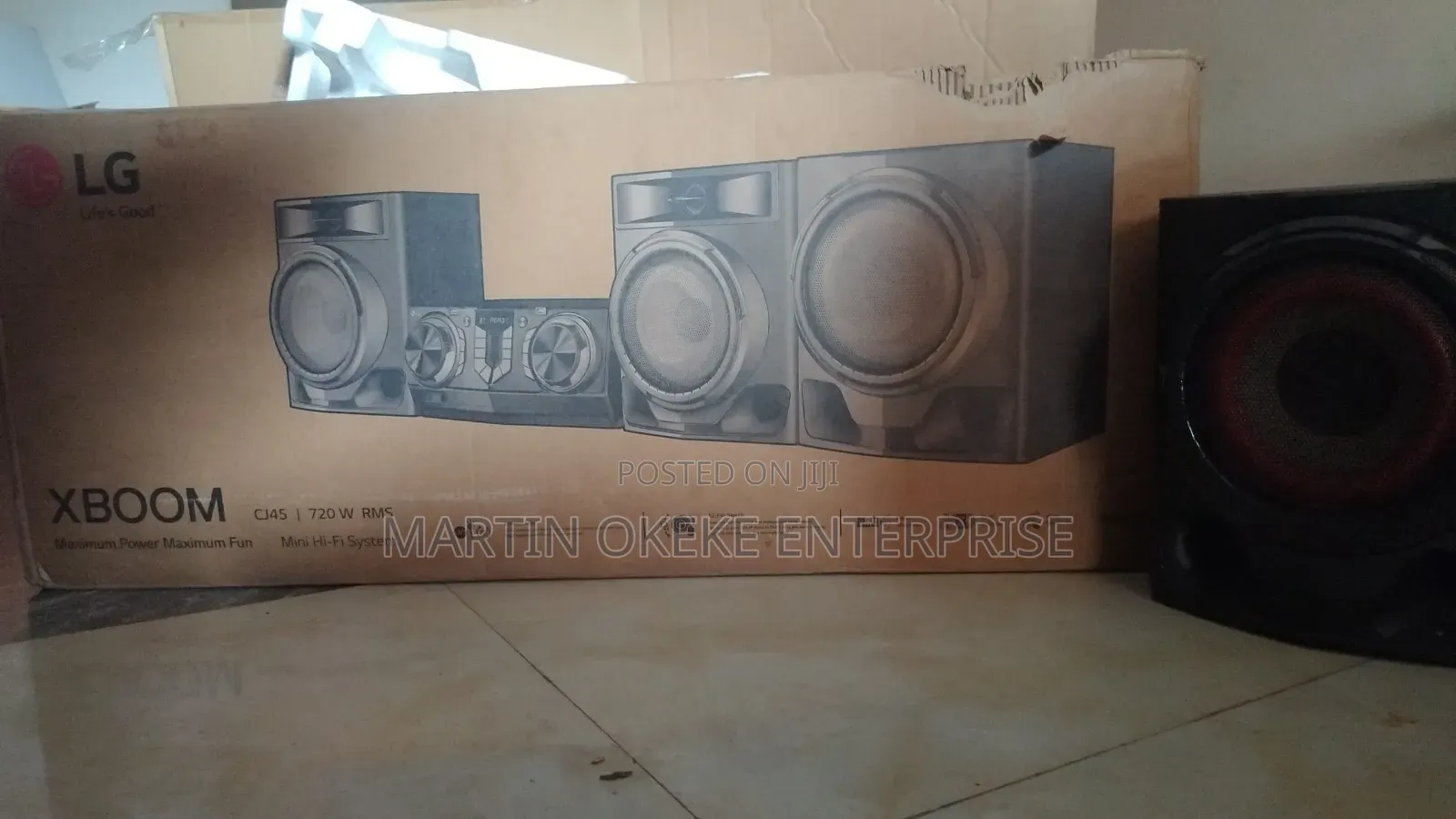 LG Xboom CJ45/720W Wireless Bluetooth