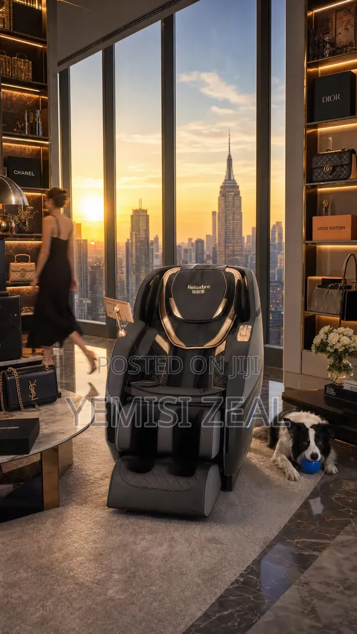 Full Body Massager Chair With AI Communication With Bluetooth