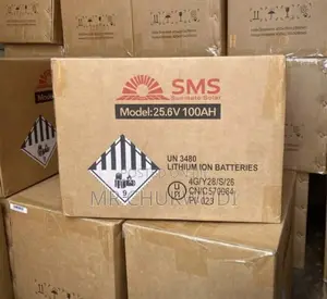 100ah 25.6v SMS Solar Lithium Batteries Is Available