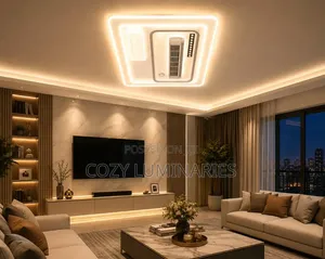 Ceiling Light With Fan
