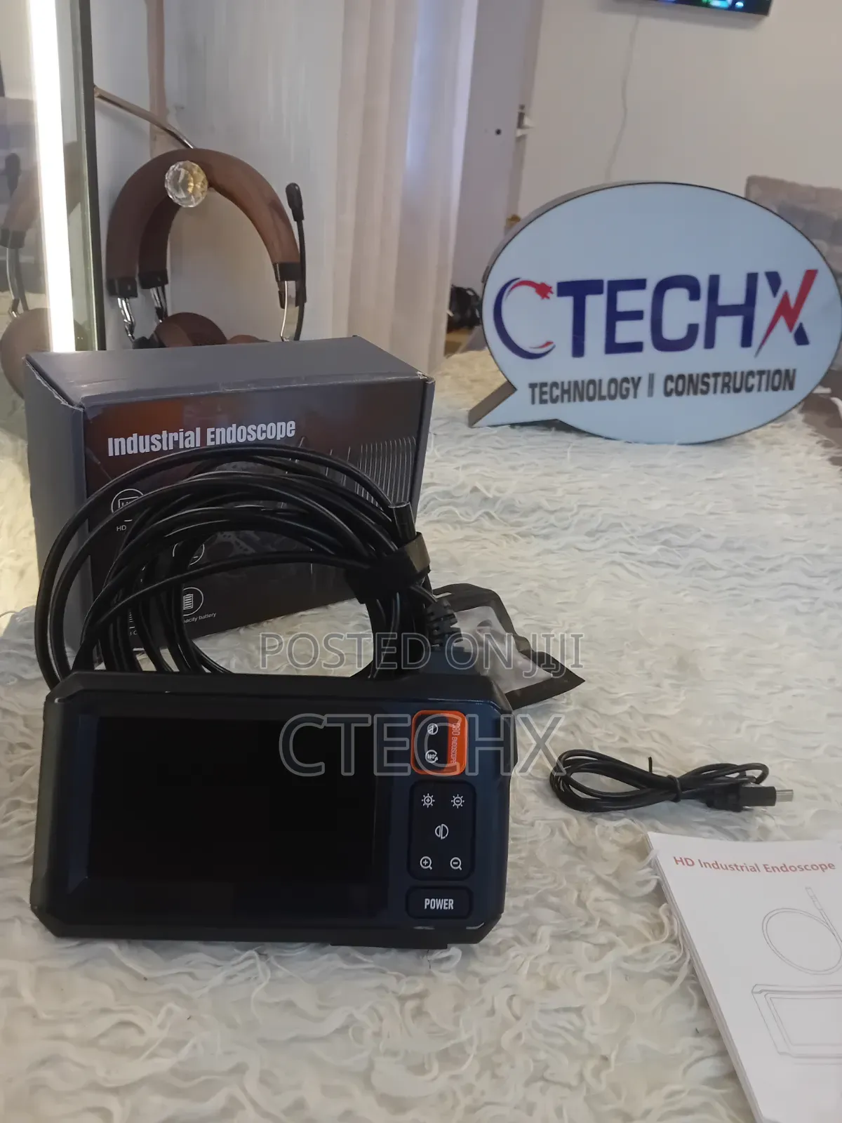 Endoscope Camera With Light, 1920P HD Borescope Tools(16.5FT)