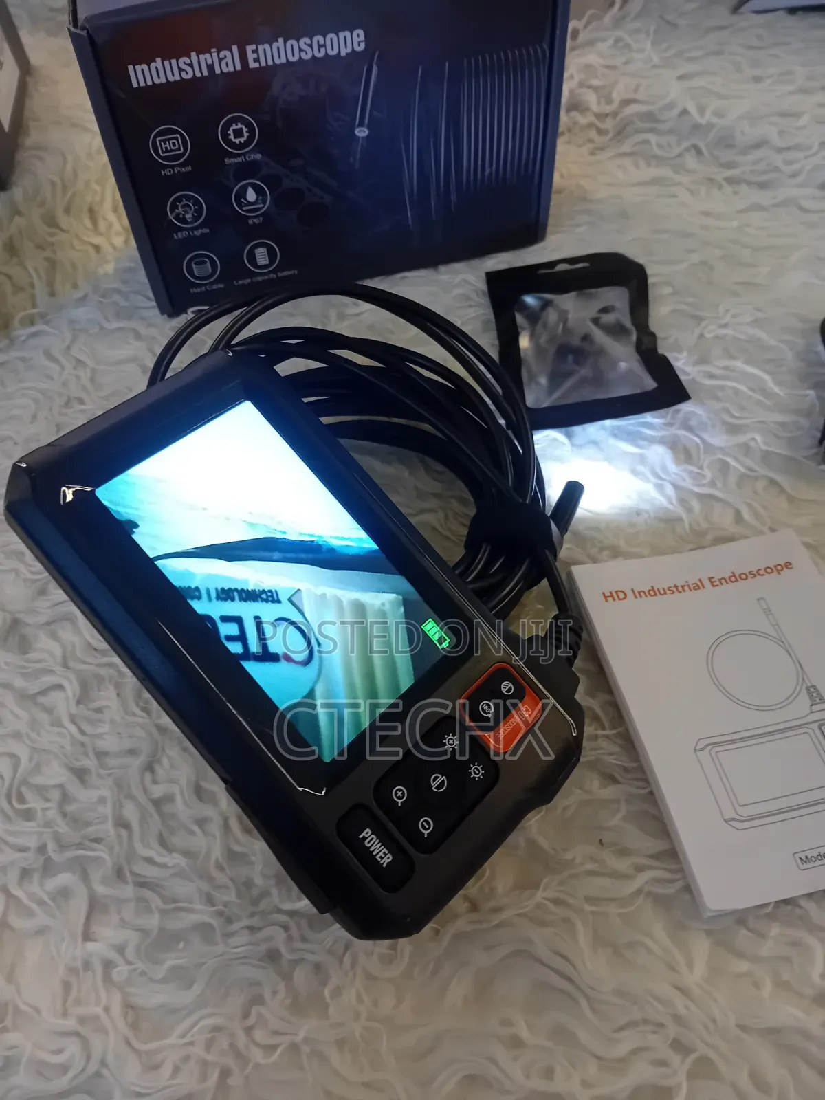 Endoscope Camera With Light, 1920P HD Borescope Tools(16.5FT)