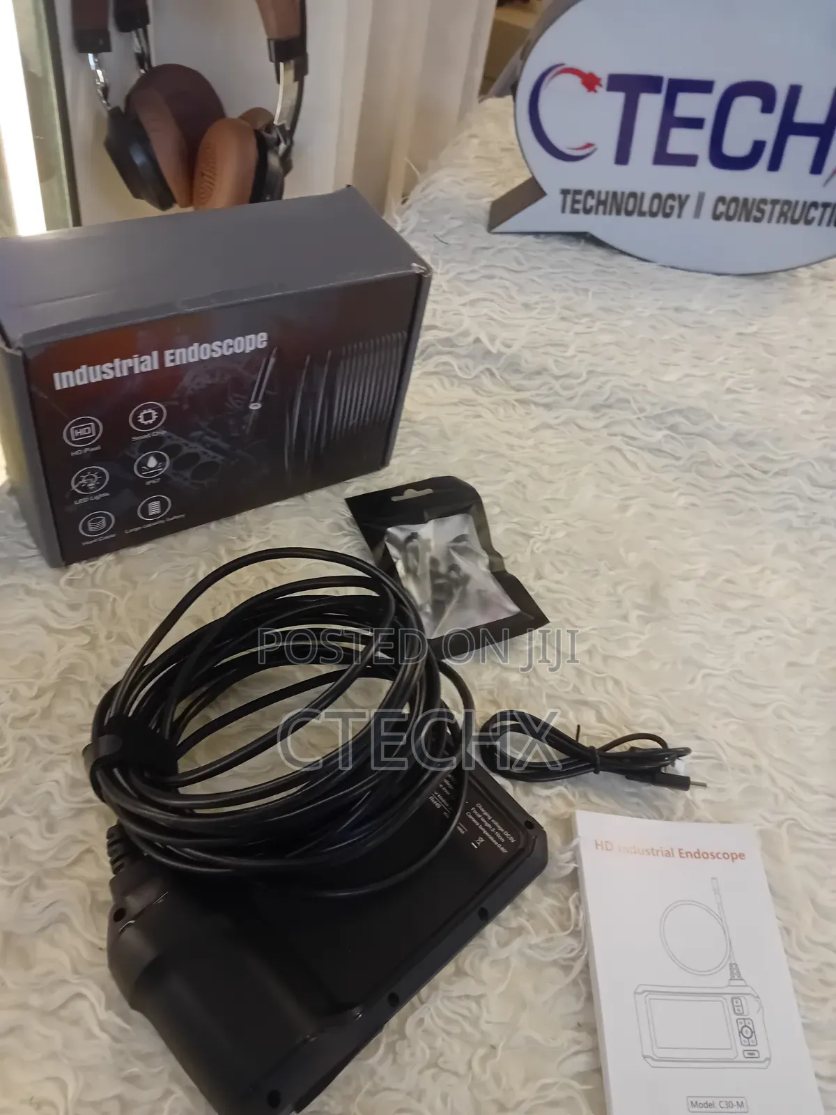 Endoscope Camera With Light, 1920P HD Borescope Tools(16.5FT)