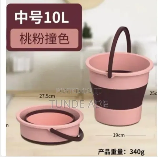 10L Collapsible Foldable Bucket