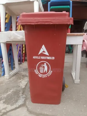 Waste Bin With Wheels 120 Litres