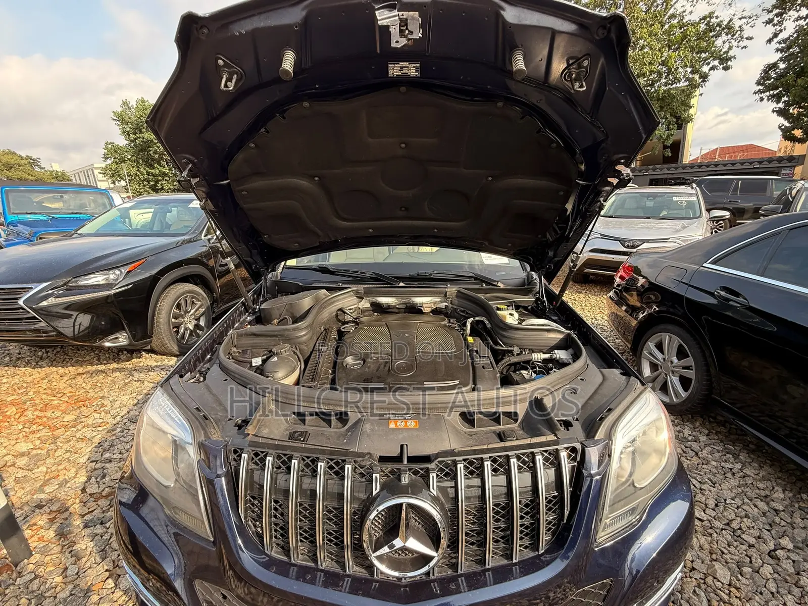 Mercedes-Benz GLK-Class 2015 Blue