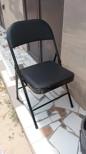 Foldable Chair With Leather